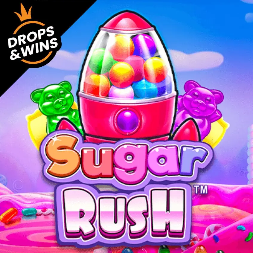 Обкладинка слота Sugar Rush у добірці Allwin UA